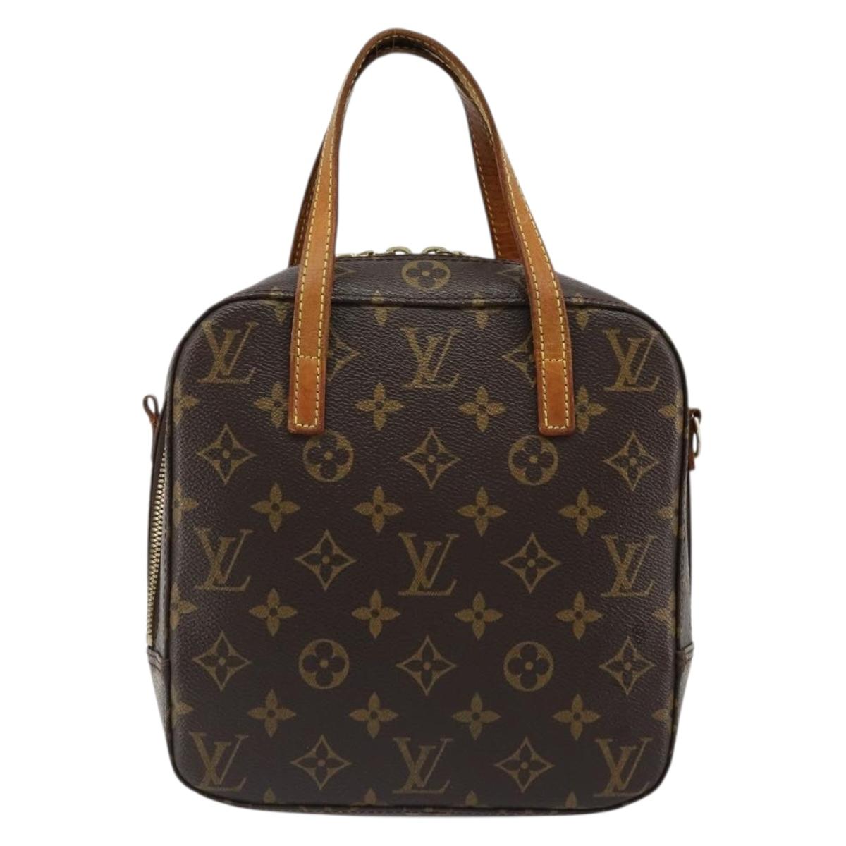 LOUIS VUITTON Monogram Spontini Hand Bag M47500 LV Auth 184941