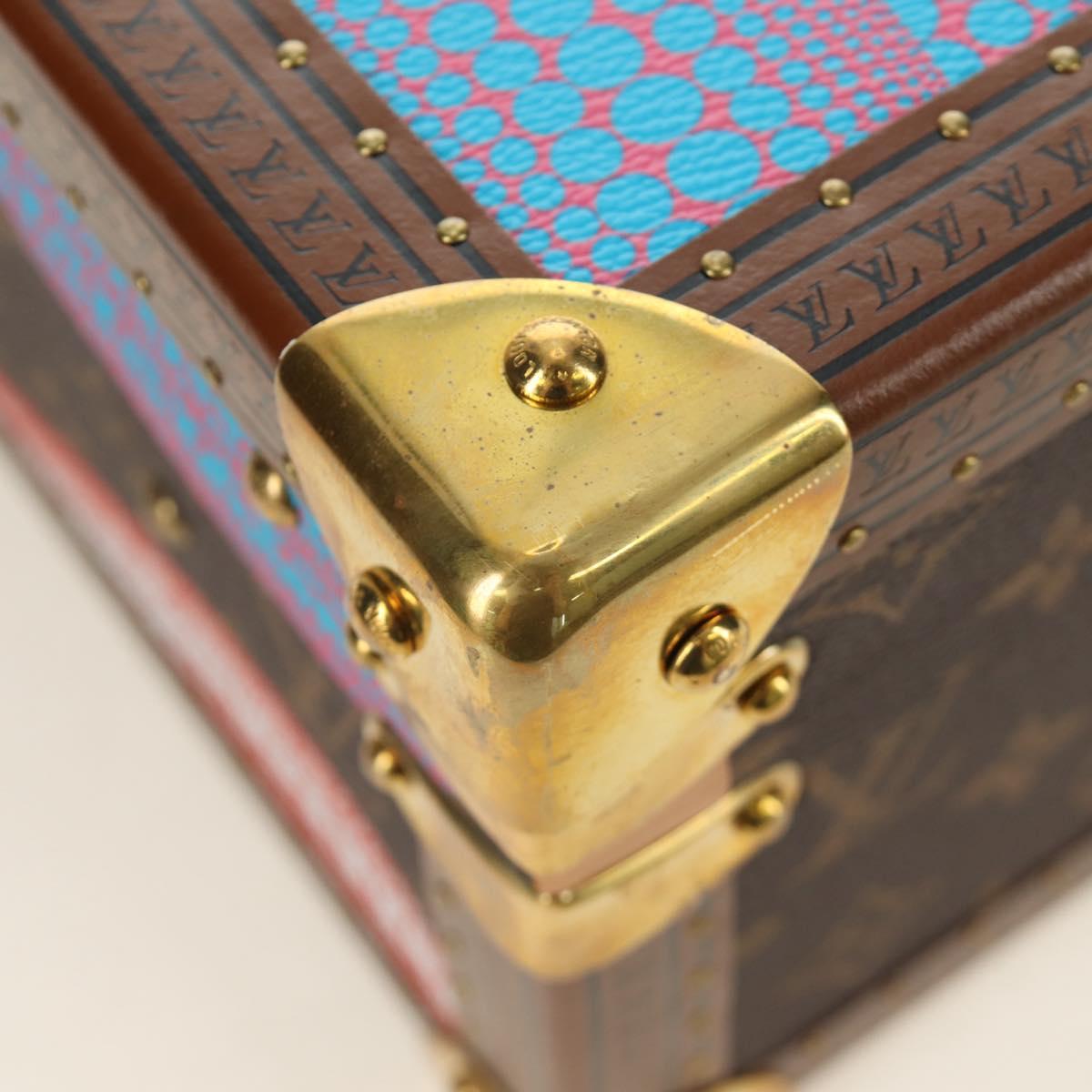 LOUIS VUITTON Monogram LVxYK Cotoville 40 Trunk Blue M10156 LV Auth 184943SM
