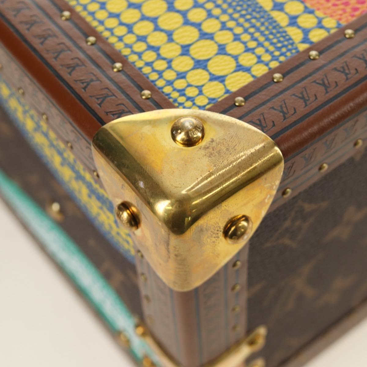 LOUIS VUITTON Monogram LVxYK Cotoville 40 Trunk Blue M10156 LV Auth 184943SM