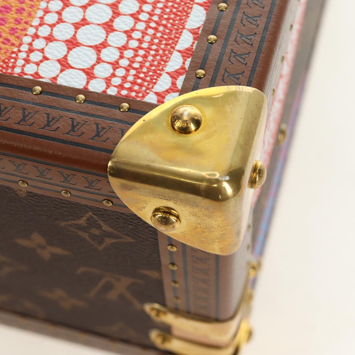 LOUIS VUITTON Monogram LVxYK Cotoville 40 Trunk Blue M10156 LV Auth 184943SM
