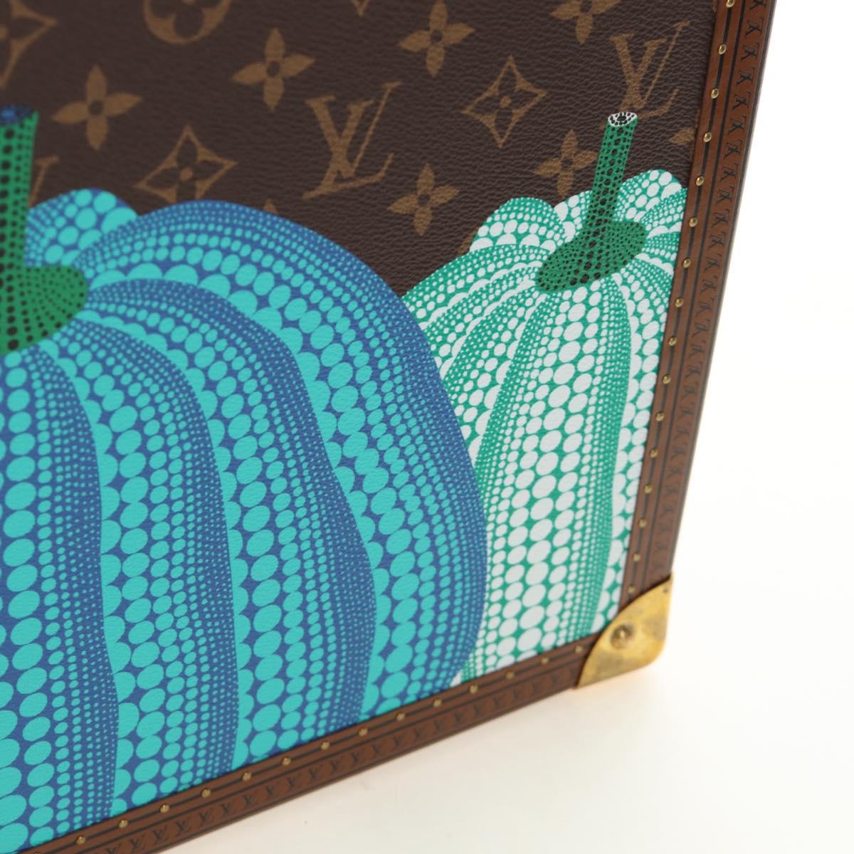 LOUIS VUITTON Monogram LVxYK Cotoville 40 Trunk Blue M10156 LV Auth 184943SM