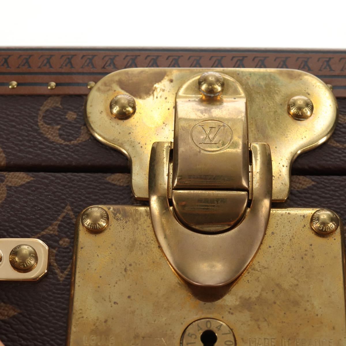LOUIS VUITTON Monogram LVxYK Cotoville 40 Trunk Blue M10156 LV Auth 184943SM