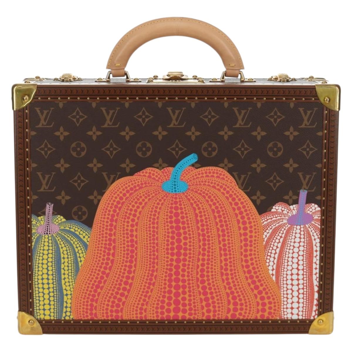 LOUIS VUITTON Monogram LVxYK Cotoville 40 Trunk Blue M10156 LV Auth 184943SM