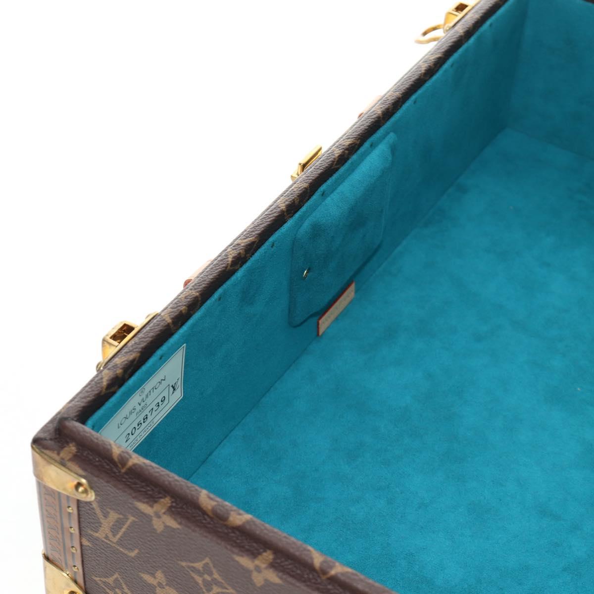 LOUIS VUITTON Monogram LVxYK Cotoville 40 Trunk Blue M10156 LV Auth 184943SM