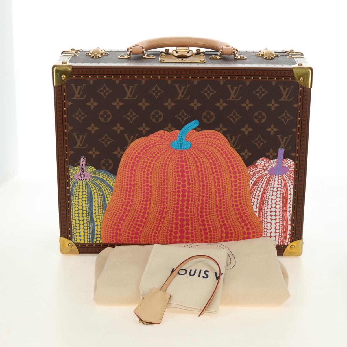 LOUIS VUITTON Monogram LVxYK Cotoville 40 Trunk Blue M10156 LV Auth 184943SM