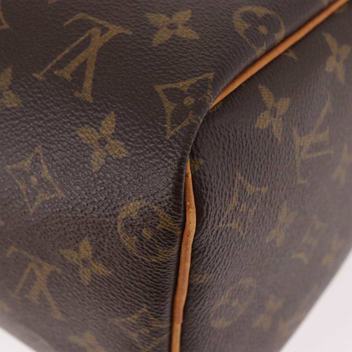 LOUIS VUITTON Monogram Speedy 25 Hand Bag M41528 LV Auth 184944SAV