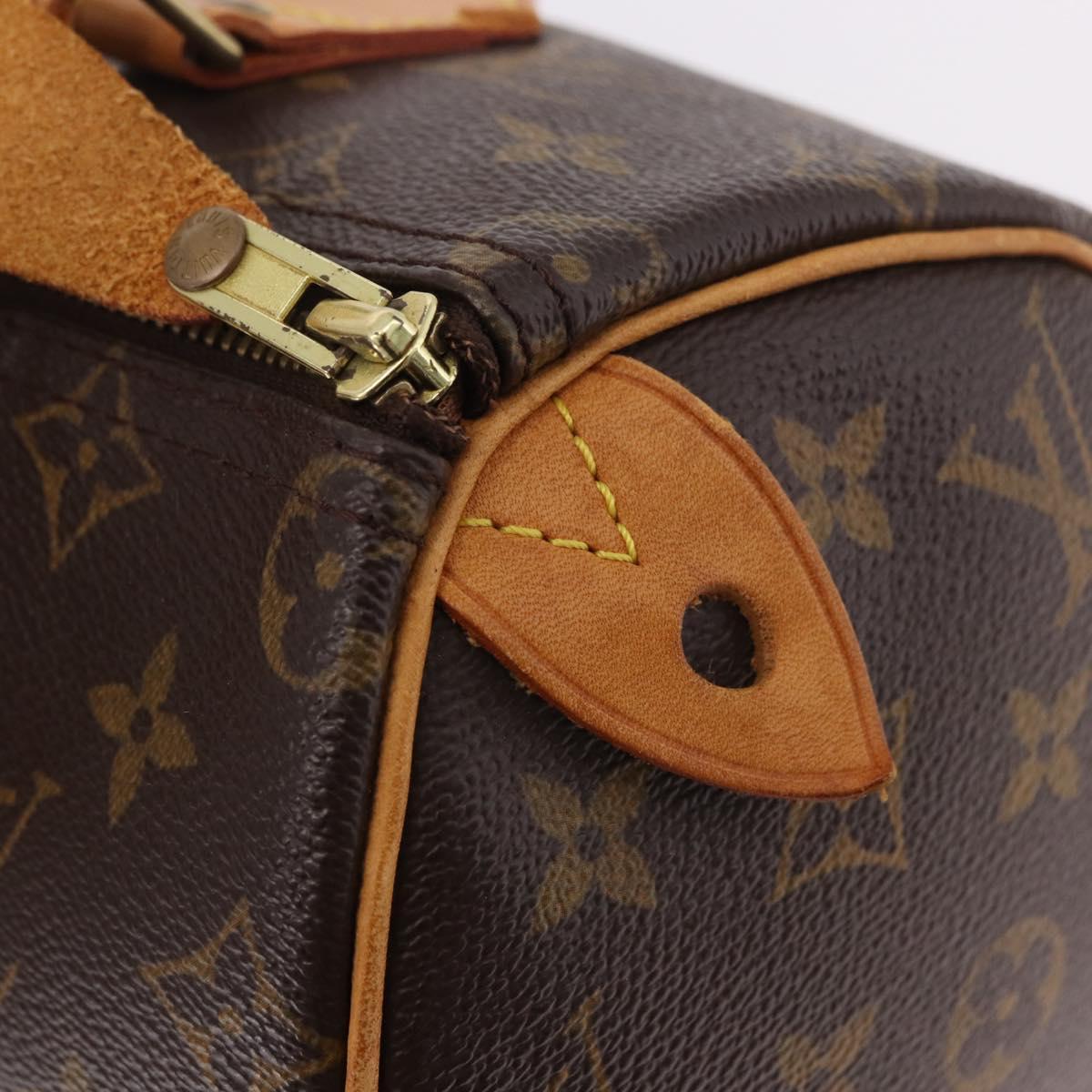 LOUIS VUITTON Monogram Speedy 25 Hand Bag M41528 LV Auth 184944SAV