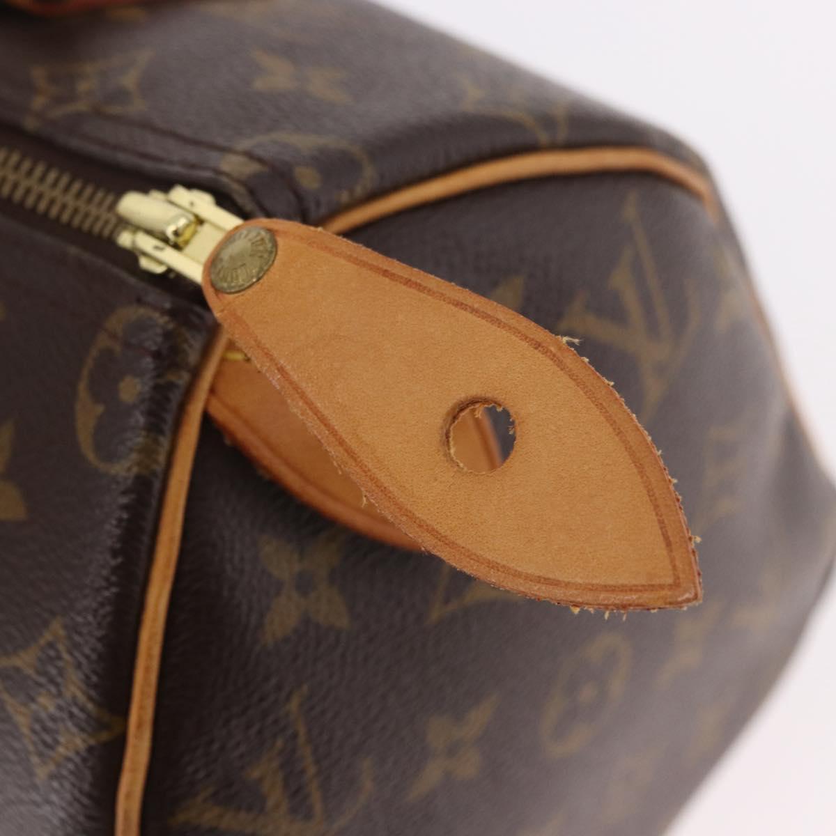 LOUIS VUITTON Monogram Speedy 25 Hand Bag M41528 LV Auth 184944SAV