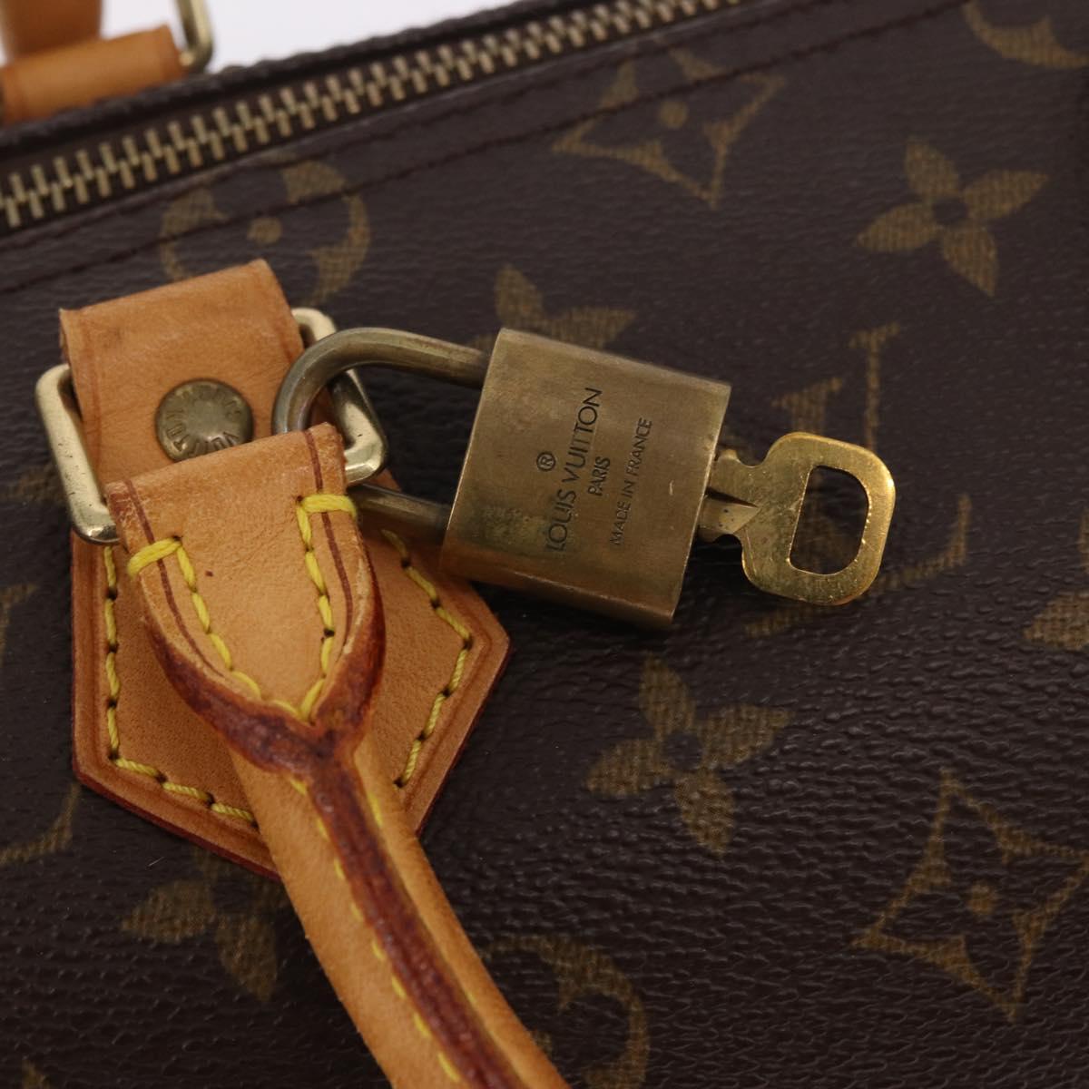 LOUIS VUITTON Monogram Speedy 25 Hand Bag M41528 LV Auth 184944SAV