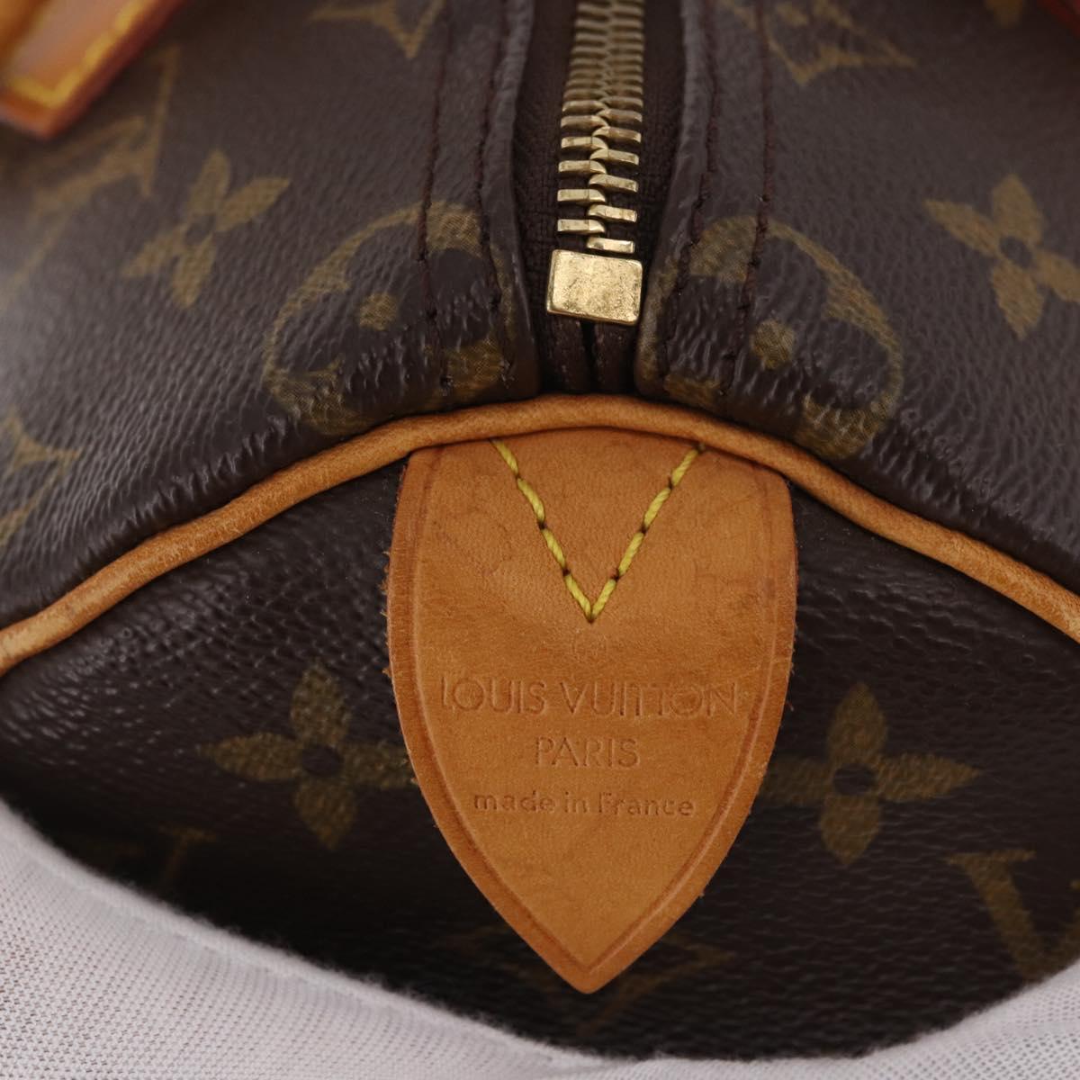 LOUIS VUITTON Monogram Speedy 25 Hand Bag M41528 LV Auth 184944SAV