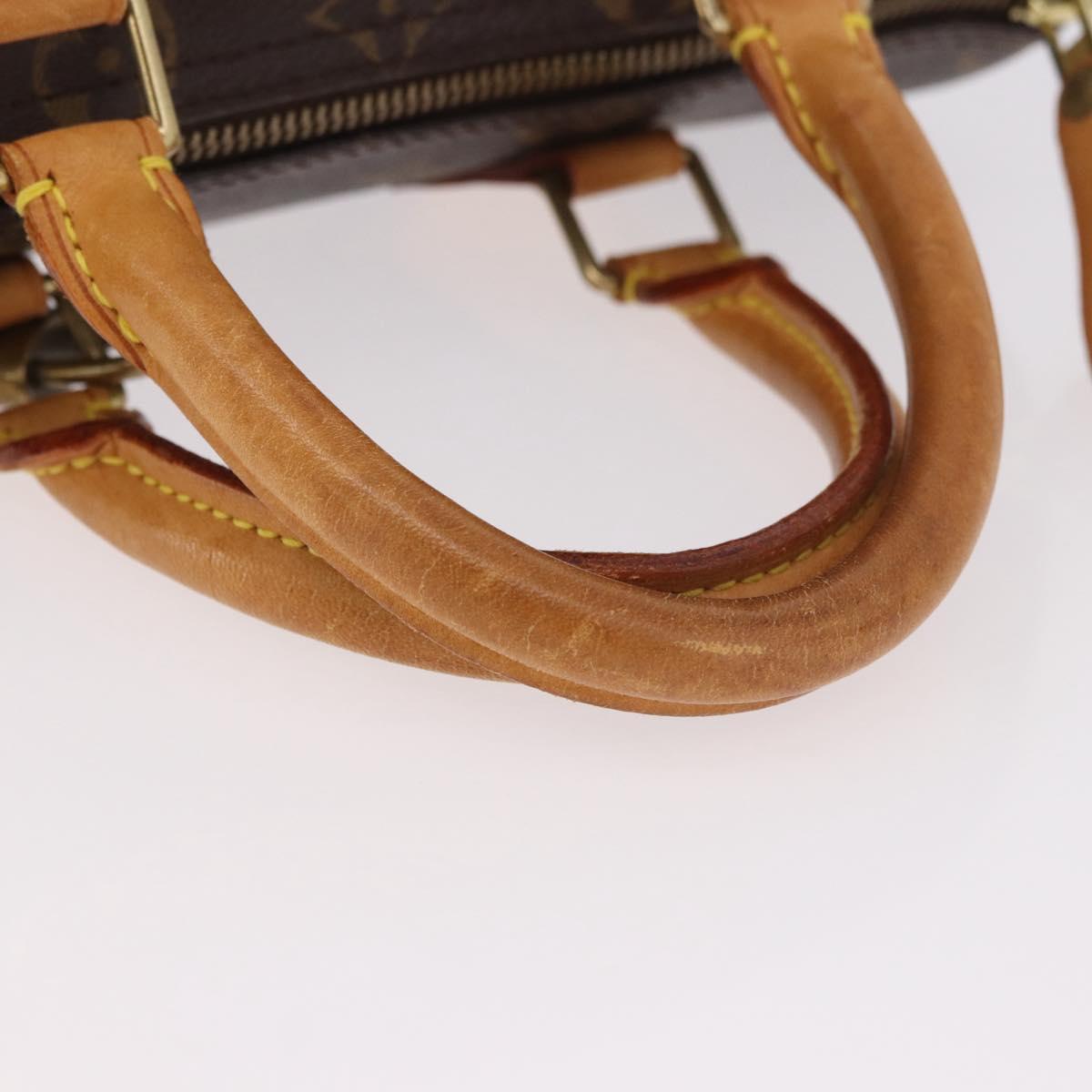LOUIS VUITTON Monogram Speedy 25 Hand Bag M41528 LV Auth 184944SAV