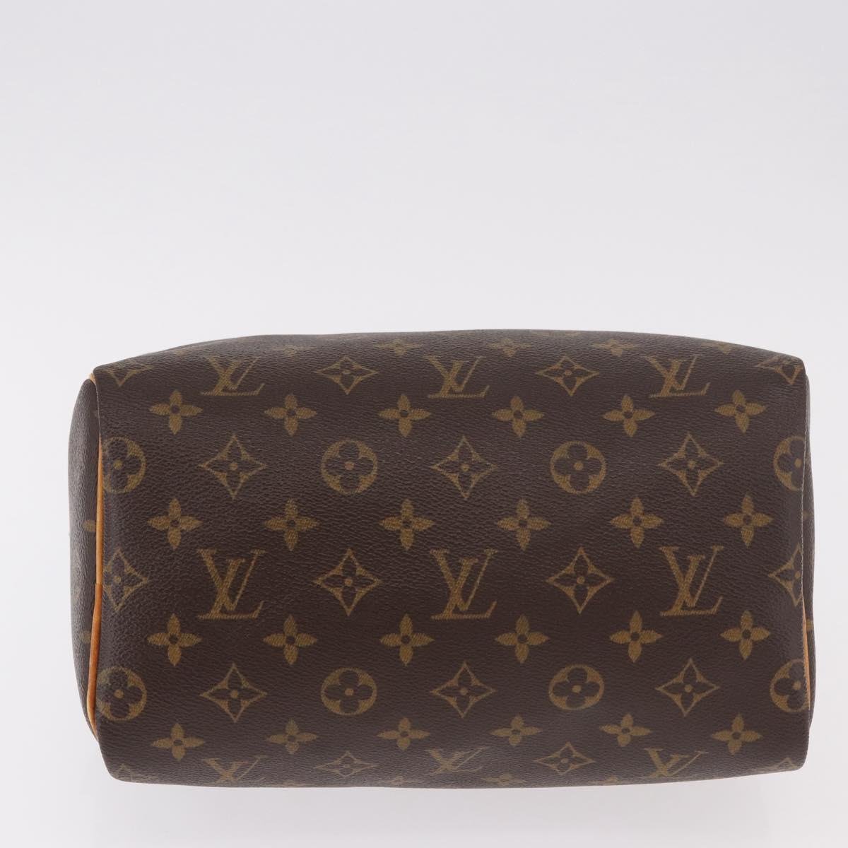 LOUIS VUITTON Monogram Speedy 25 Hand Bag M41528 LV Auth 184944SAV