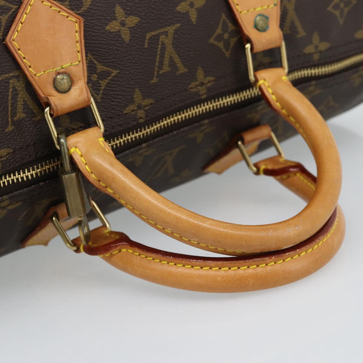 LOUIS VUITTON Monogram Speedy 40 Hand Bag M41522 LV Auth 184948V