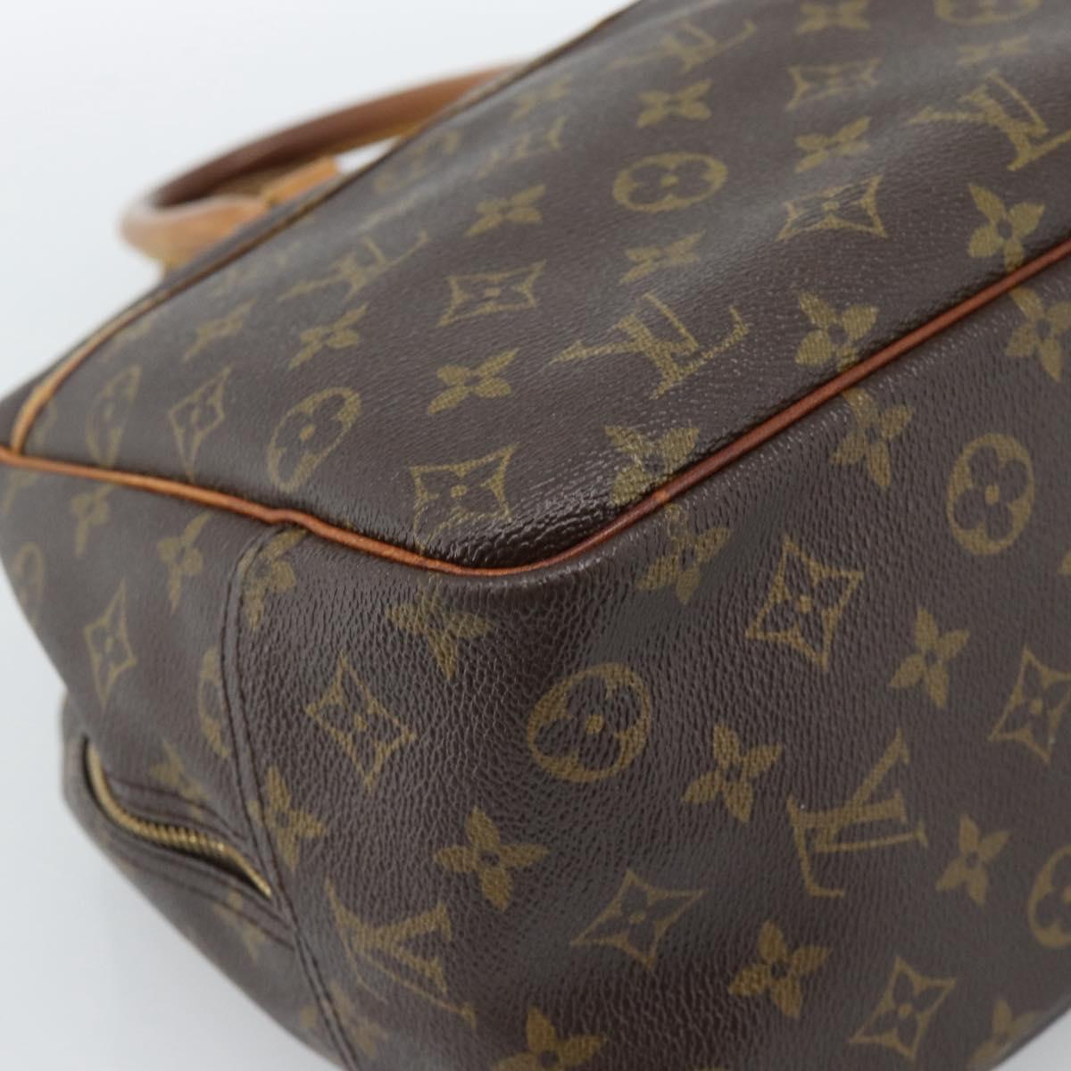 LOUIS VUITTON Monogram Deauville Hand Bag M47270 LV Auth 184949
