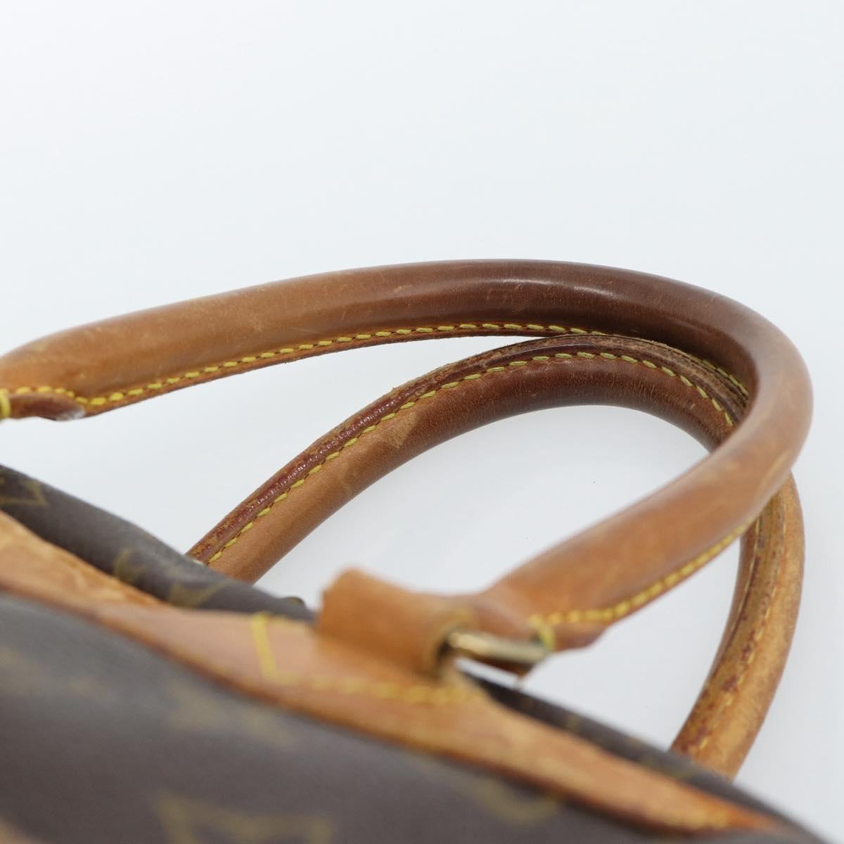 LOUIS VUITTON Monogram Deauville Hand Bag M47270 LV Auth 184949