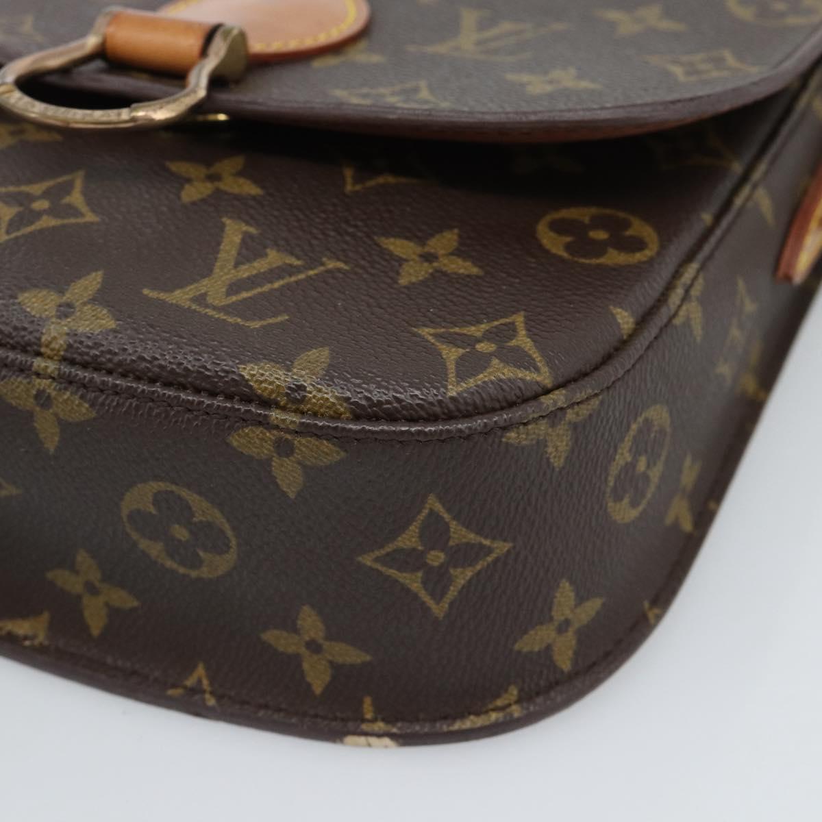 LOUIS VUITTON Monogram Saint Cloud MM Shoulder Bag M51243 LV Auth 184954A