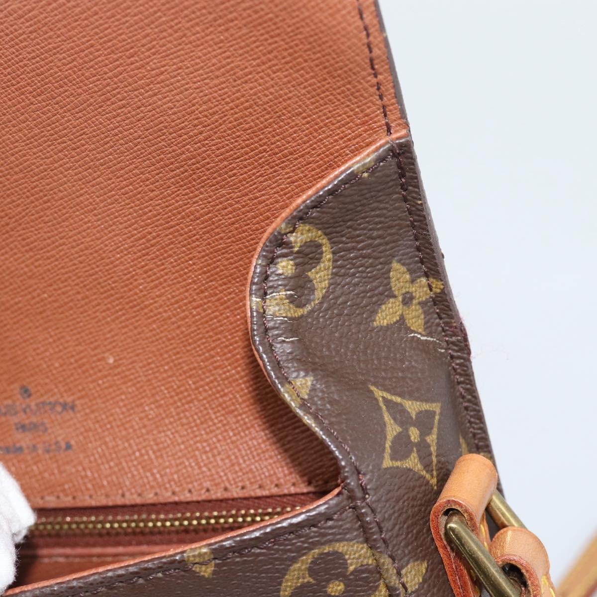 LOUIS VUITTON Monogram Saint Cloud MM Shoulder Bag M51243 LV Auth 184954A