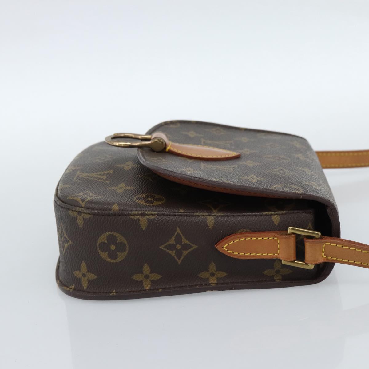 LOUIS VUITTON Monogram Saint Cloud MM Shoulder Bag M51243 LV Auth 184954A