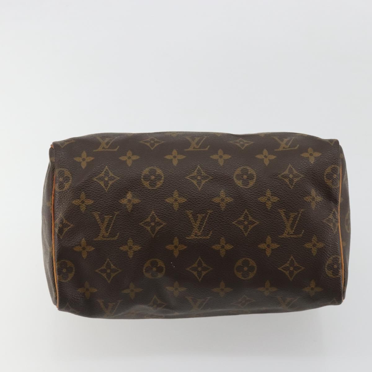 LOUIS VUITTON Monogram Speedy 25 Hand Bag M41528 LV Auth 184955V