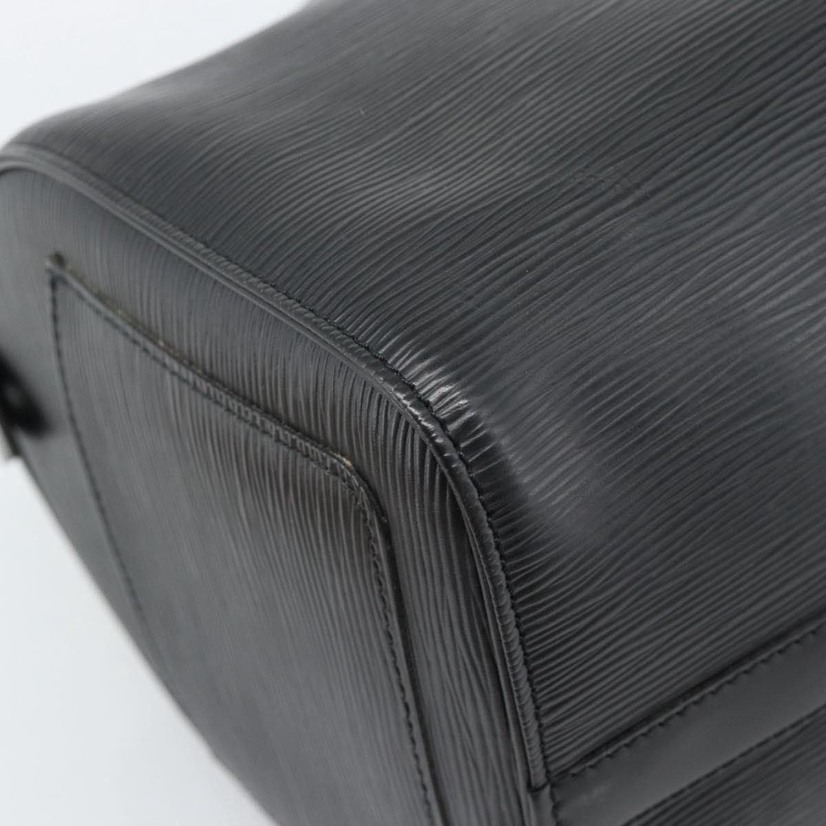LOUIS VUITTON Epi Speedy 30 Hand Bag Noir Black M43002 LV Auth 184956V