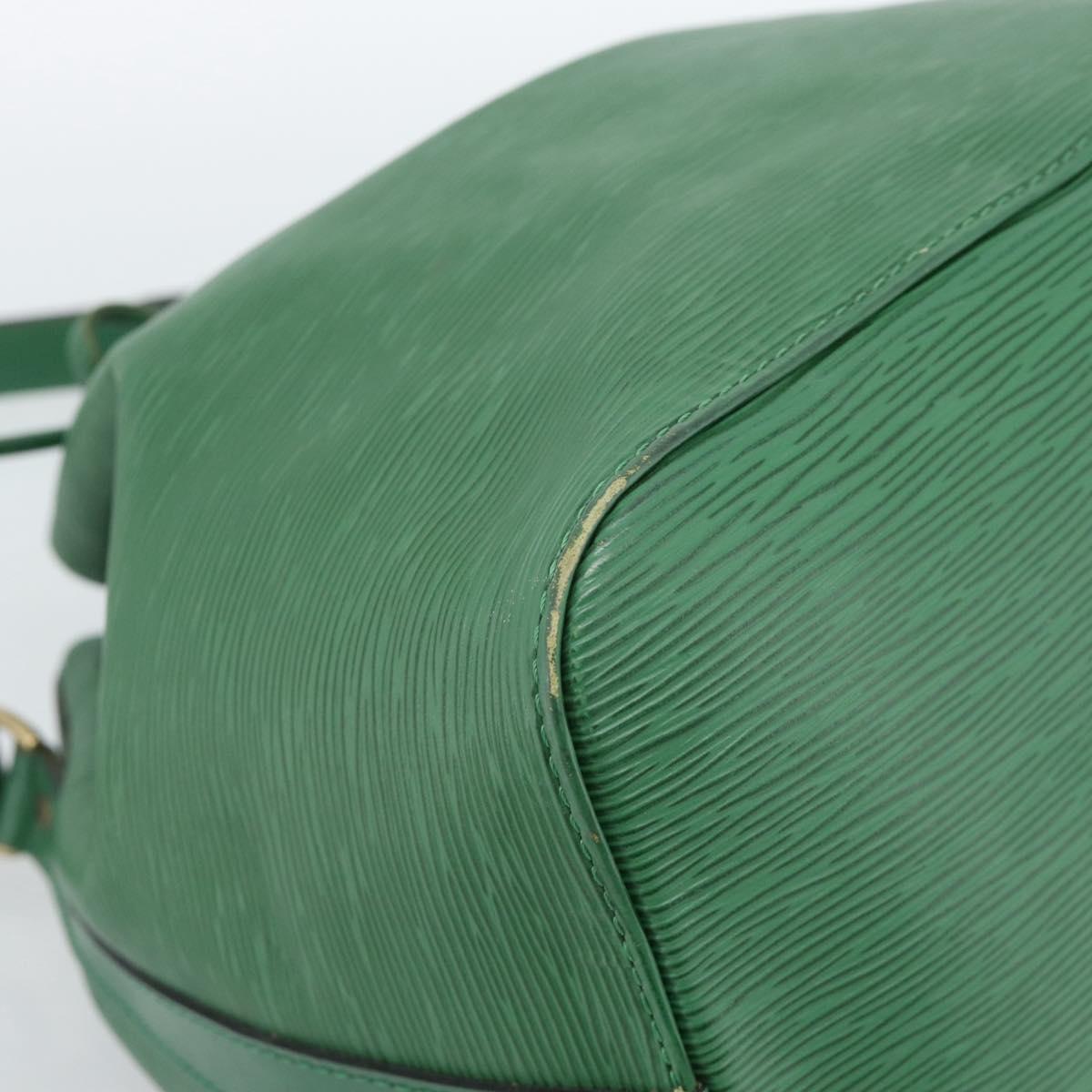 LOUIS VUITTON Epi Petit Noe Shoulder Bag Green M44104 LV Auth 184957A