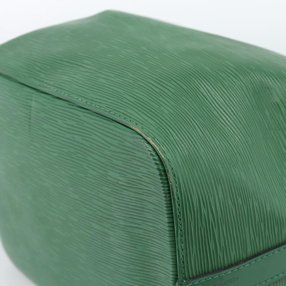 LOUIS VUITTON Epi Petit Noe Shoulder Bag Green M44104 LV Auth 184957A