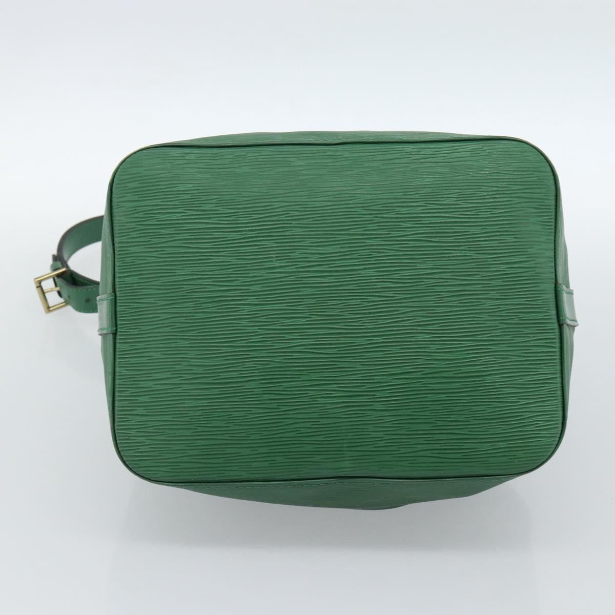 LOUIS VUITTON Epi Petit Noe Shoulder Bag Green M44104 LV Auth 184957A