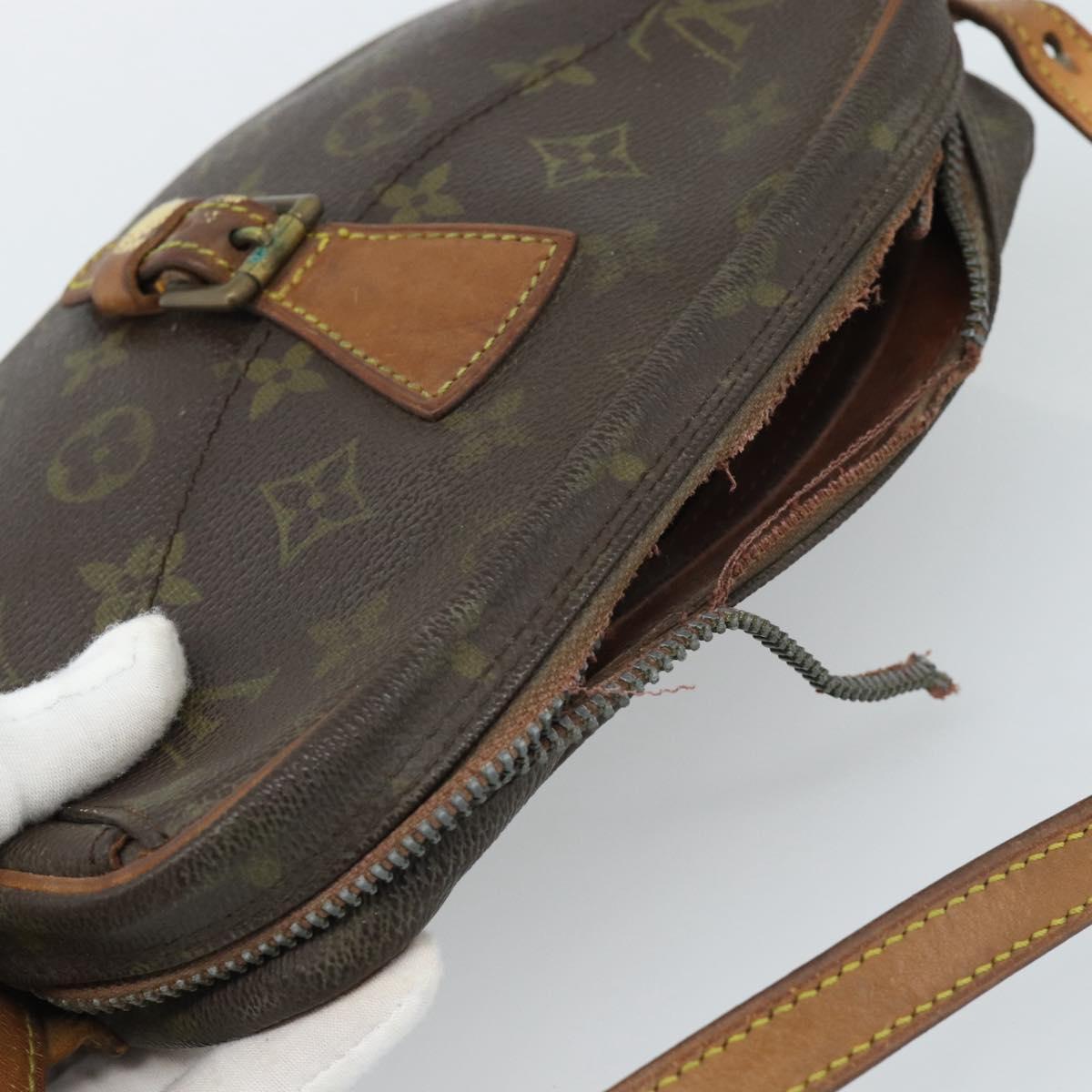 LOUIS VUITTON Monogram Jeune Fille PM Shoulder Bag M51227 LV Auth 184968