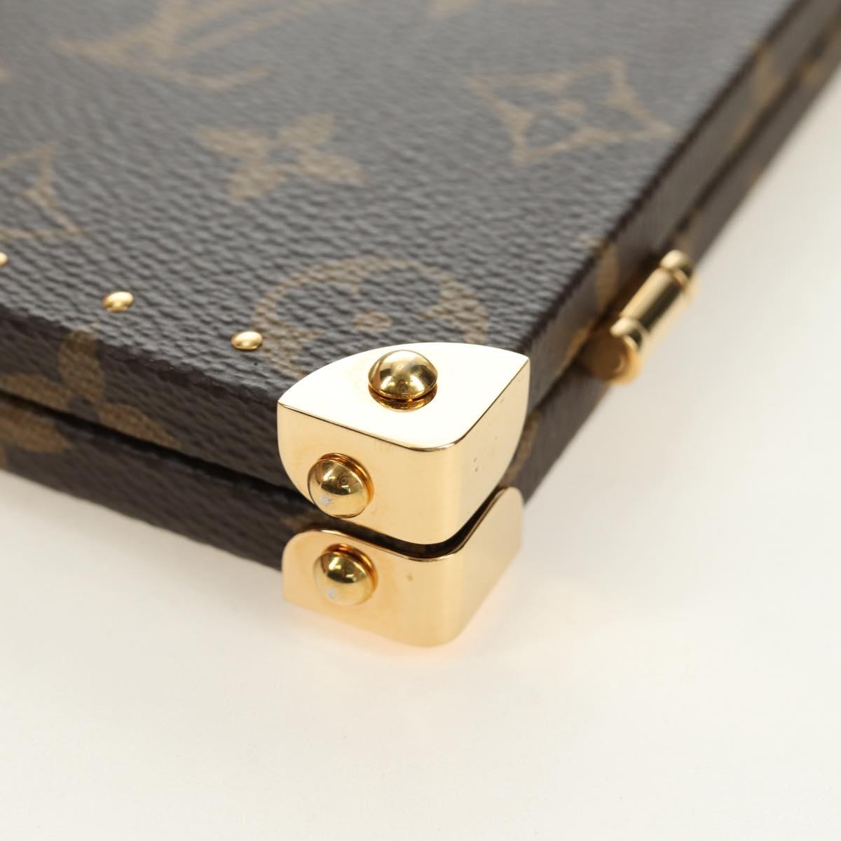 LOUIS VUITTON Monogram Home Mirror Trunk GI0554 LV Auth 184970SAM