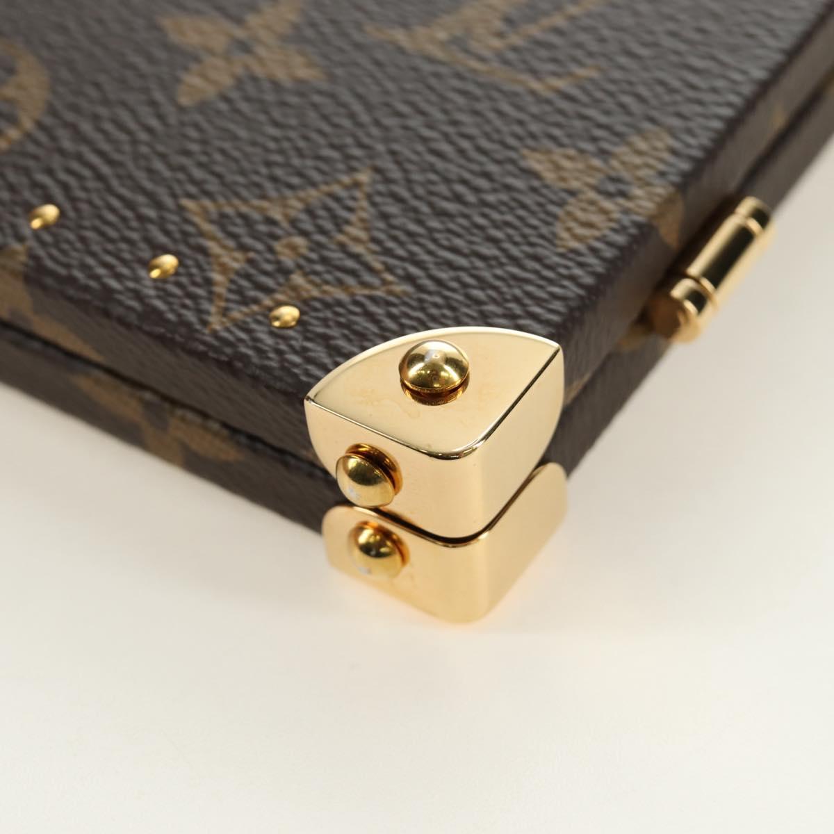 LOUIS VUITTON Monogram Home Mirror Trunk GI0554 LV Auth 184970SAM