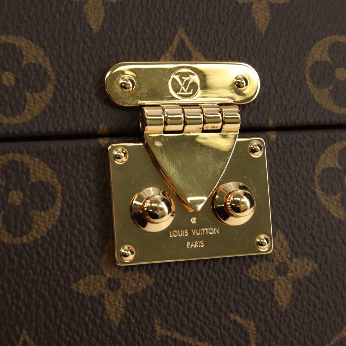 LOUIS VUITTON Monogram Home Mirror Trunk GI0554 LV Auth 184970SAM