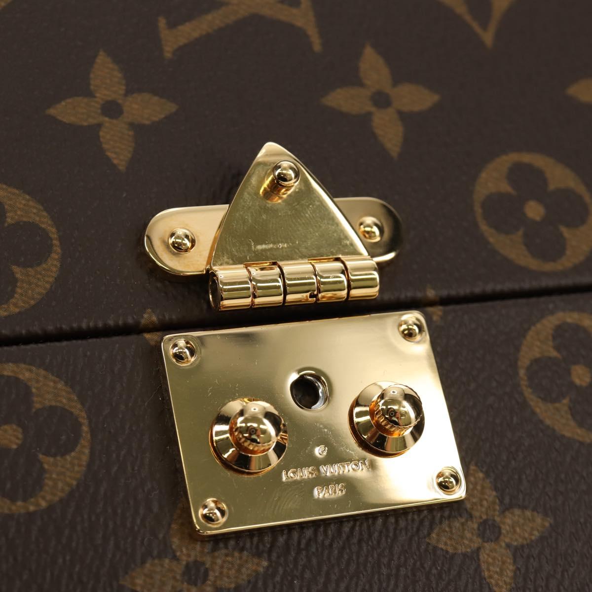 LOUIS VUITTON Monogram Home Mirror Trunk GI0554 LV Auth 184970SAM