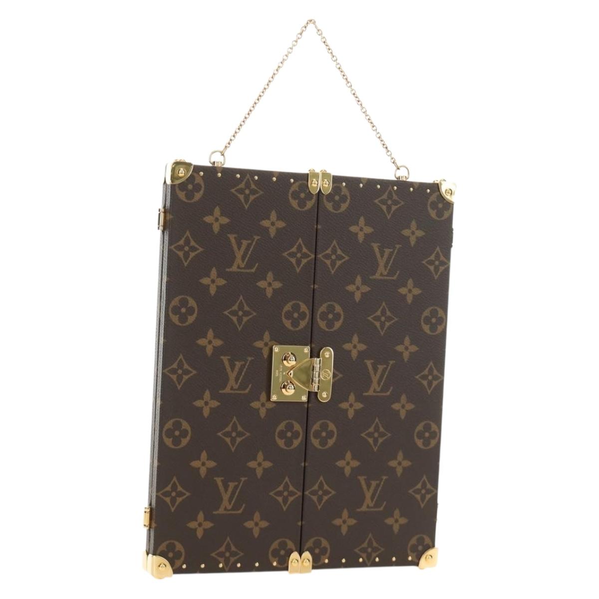 LOUIS VUITTON Monogram Home Mirror Trunk GI0554 LV Auth 184970SAM