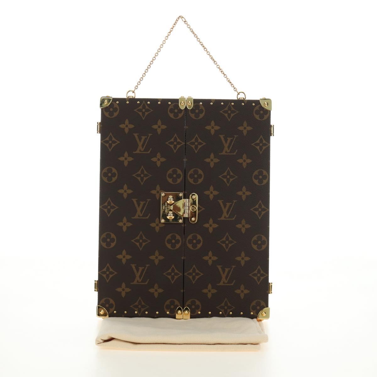 LOUIS VUITTON Monogram Home Mirror Trunk GI0554 LV Auth 184970SAM