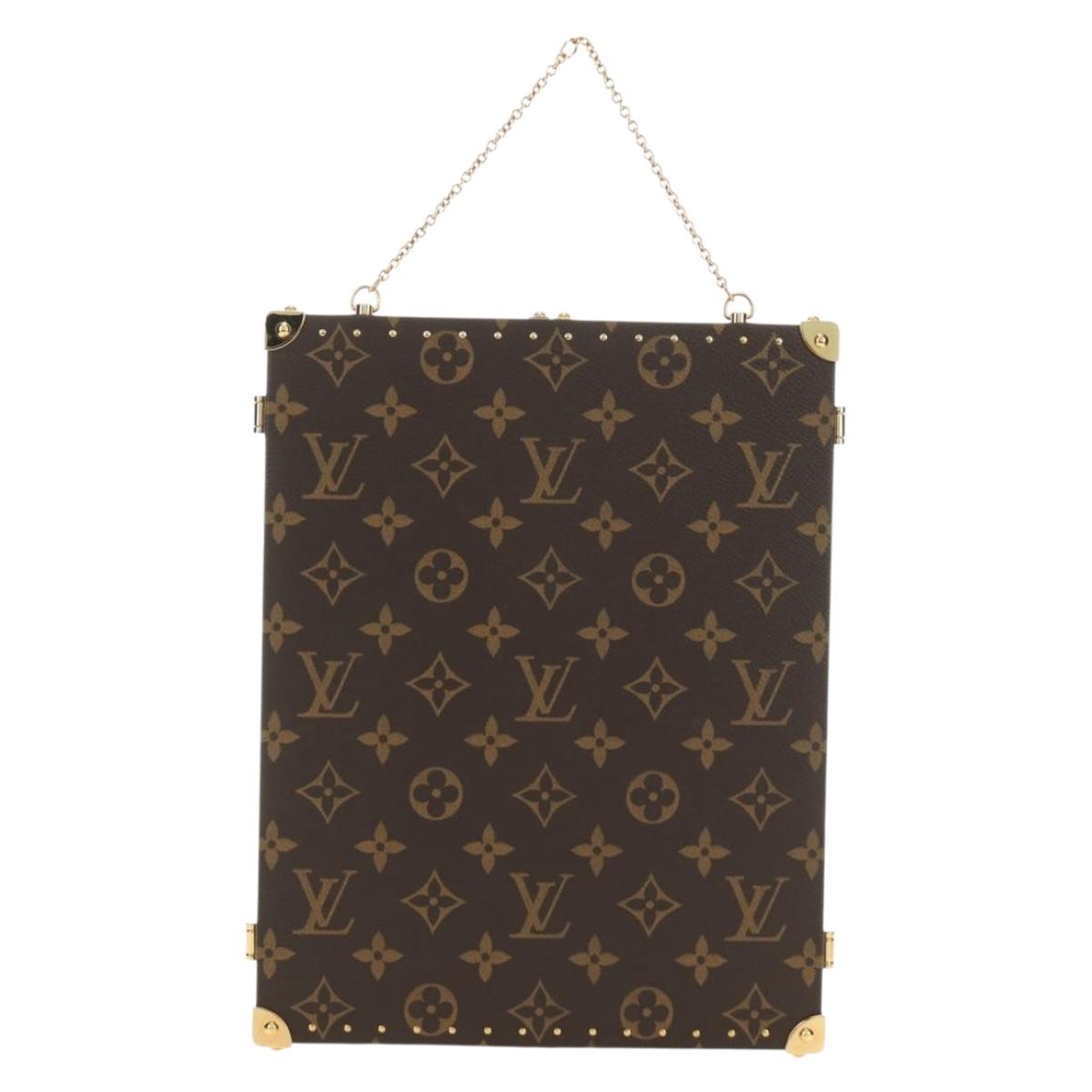 LOUIS VUITTON Monogram Home Mirror Trunk GI0554 LV Auth 184970SAM