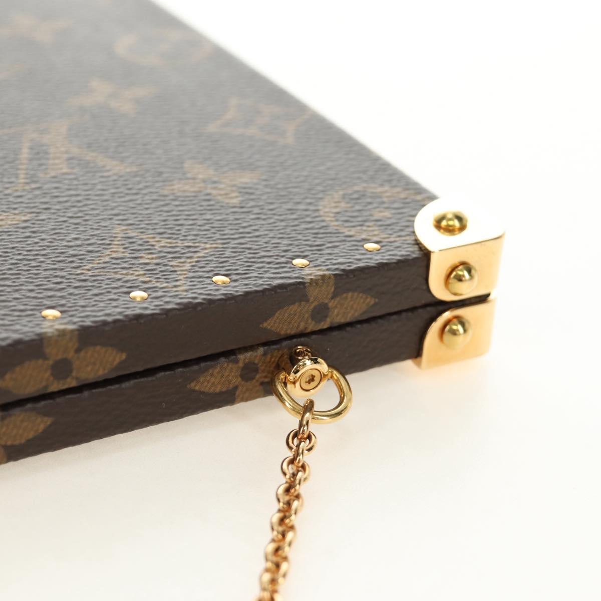 LOUIS VUITTON Monogram Home Mirror Trunk GI0554 LV Auth 184970SAM