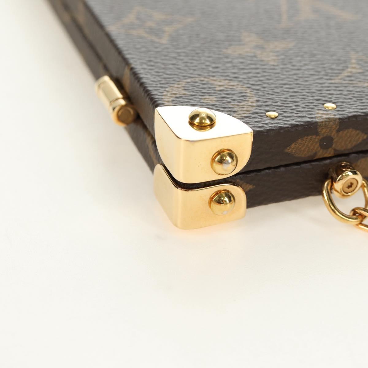 LOUIS VUITTON Monogram Home Mirror Trunk GI0554 LV Auth 184970SAM