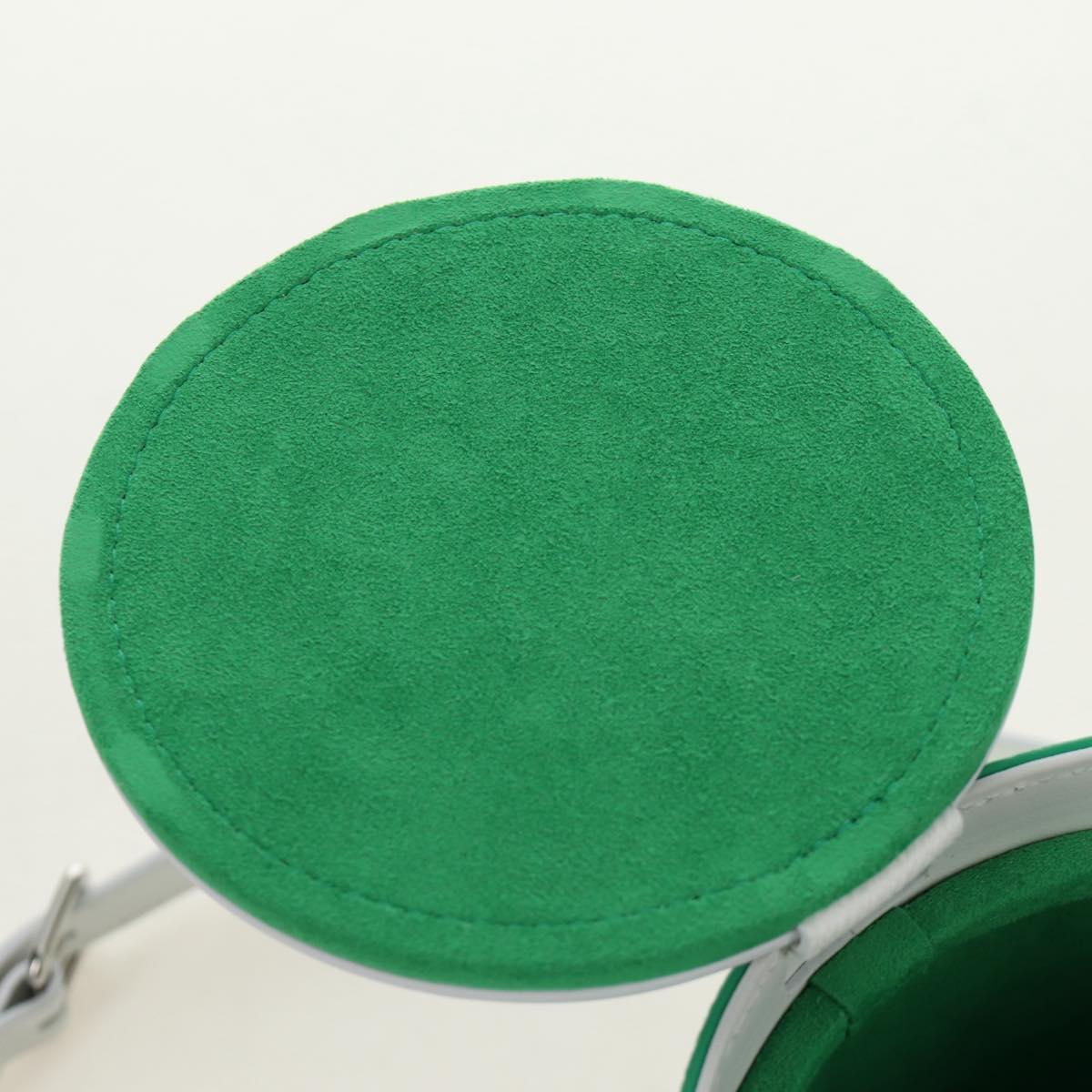LOUIS VUITTON LV Painted Can Shoulder Bag PVC Leather Green M81592 Auth 184971SM