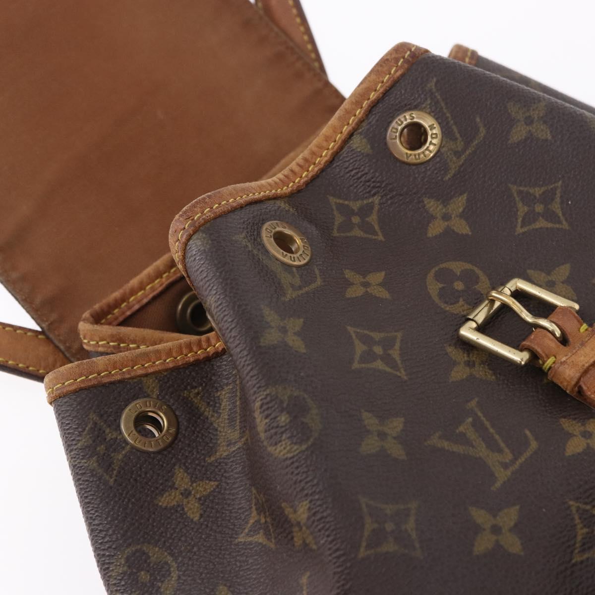 LOUIS VUITTON Monogram Montsouris MM Backpack M51136 LV Auth 184993