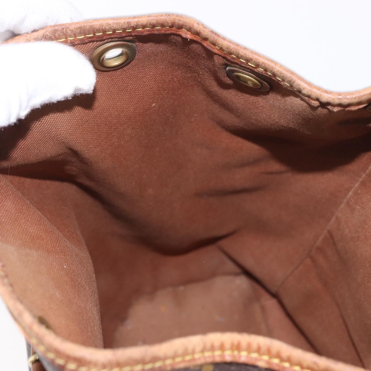 LOUIS VUITTON Monogram Montsouris MM Backpack M51136 LV Auth 184993