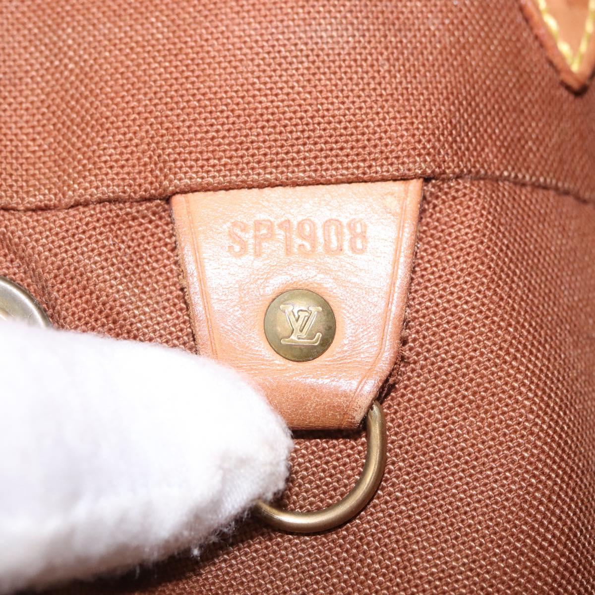 LOUIS VUITTON Monogram Montsouris MM Backpack M51136 LV Auth 184993