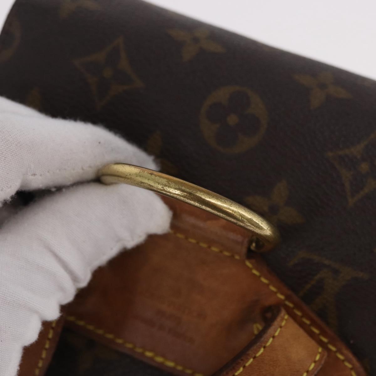 LOUIS VUITTON Monogram Montsouris MM Backpack M51136 LV Auth 184993