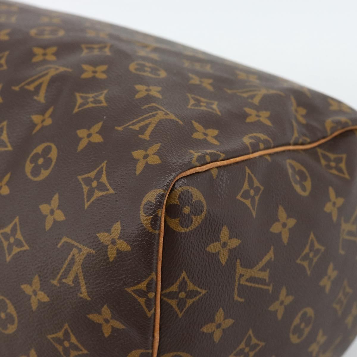 LOUIS VUITTON Monogram Speedy 40 Hand Bag M41522 LV Auth 184995V