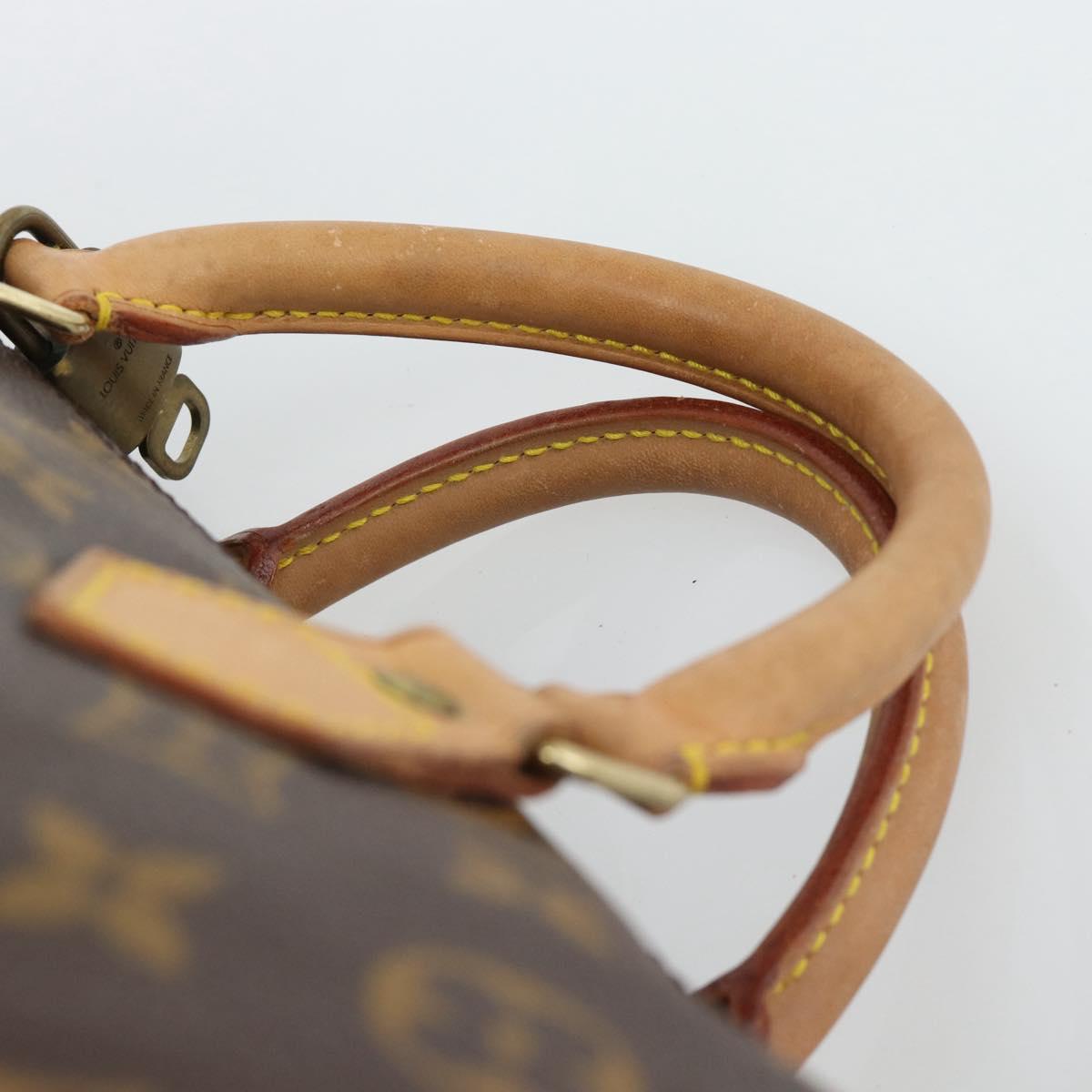 LOUIS VUITTON Monogram Speedy 40 Hand Bag M41522 LV Auth 184995V