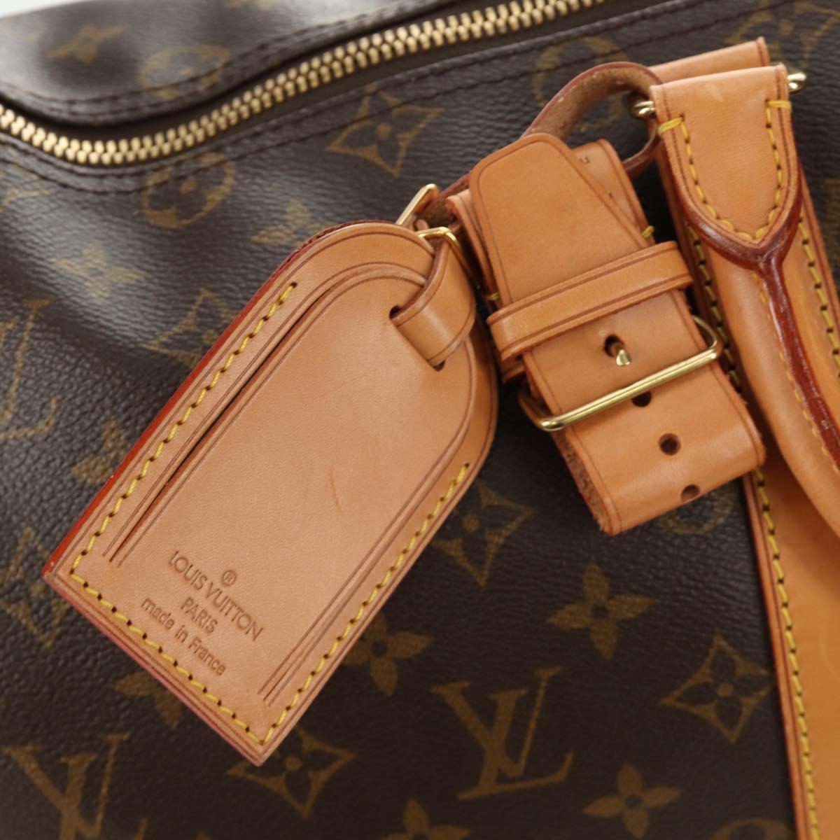 LOUIS VUITTON Monogram Keepall 45 Boston Bag M41428 LV Auth 184996V