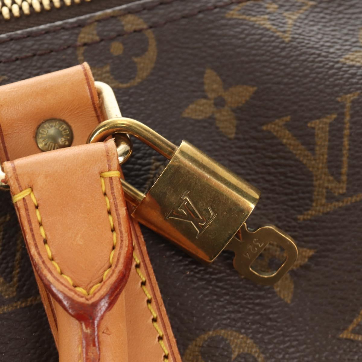 LOUIS VUITTON Monogram Keepall 45 Boston Bag M41428 LV Auth 184996V