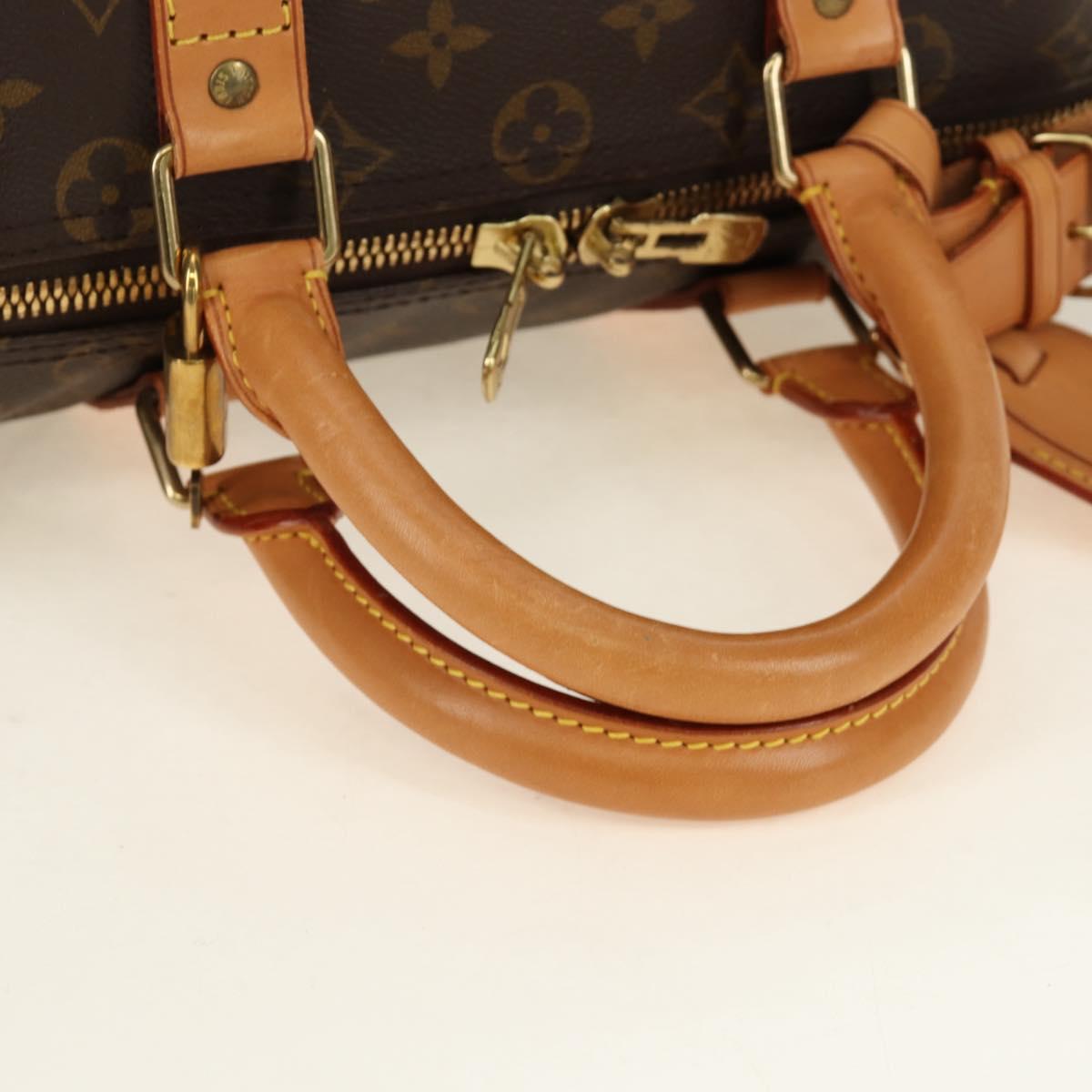 LOUIS VUITTON Monogram Keepall 45 Boston Bag M41428 LV Auth 184996V