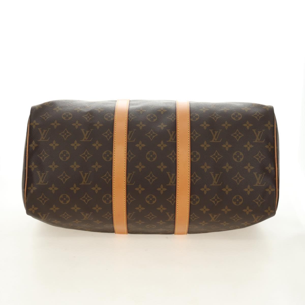 LOUIS VUITTON Monogram Keepall 45 Boston Bag M41428 LV Auth 184996V