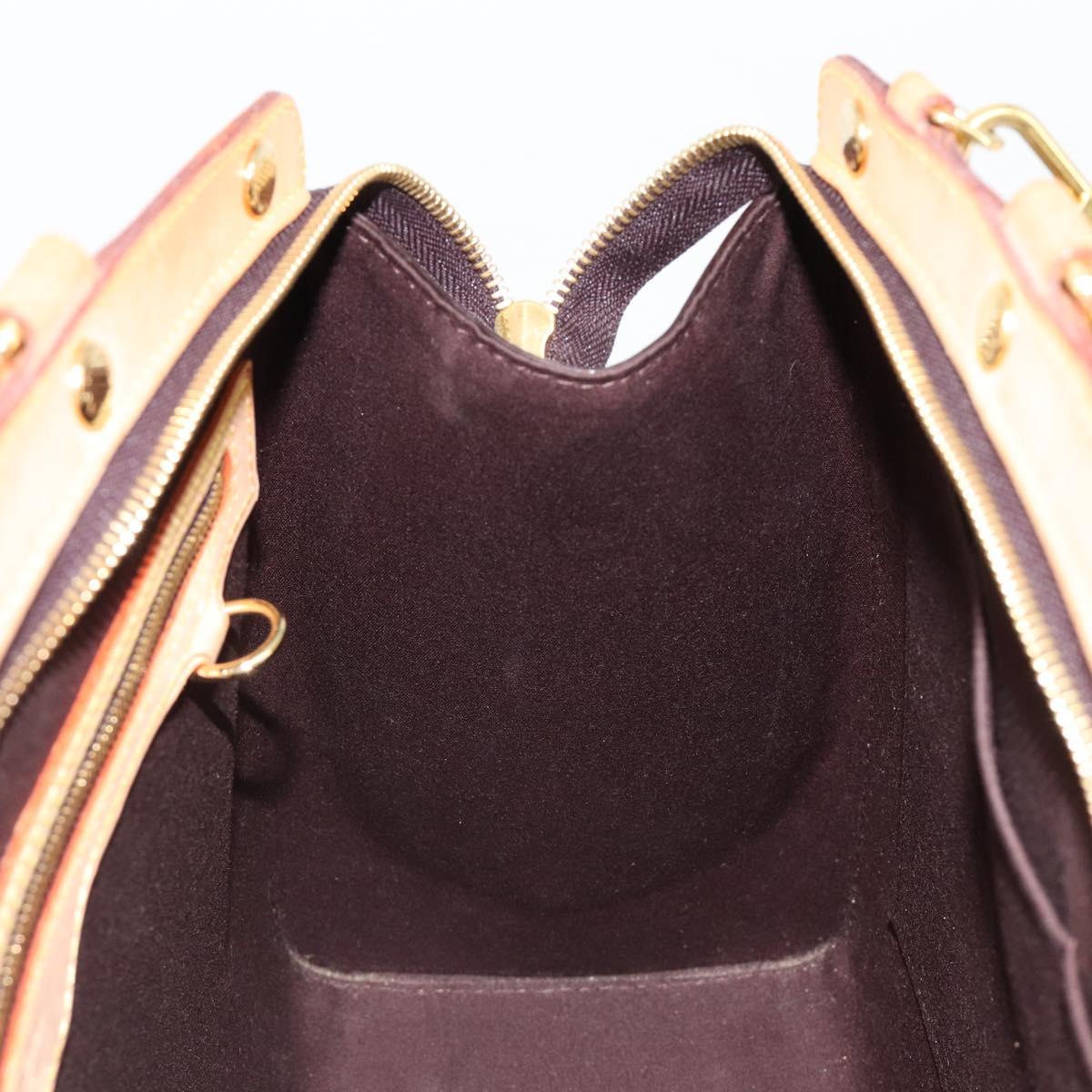 LOUIS VUITTON Monogram Vernis Blair GM Bag 2way Amarante M91616 LV Auth 185036