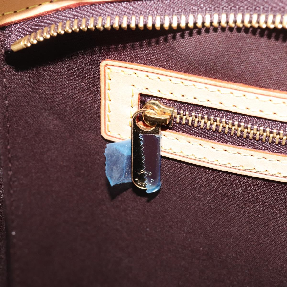 LOUIS VUITTON Monogram Vernis Blair GM Bag 2way Amarante M91616 LV Auth 185036